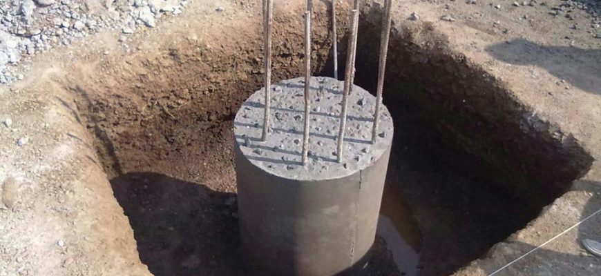 Буронабивные сваи для фундамента